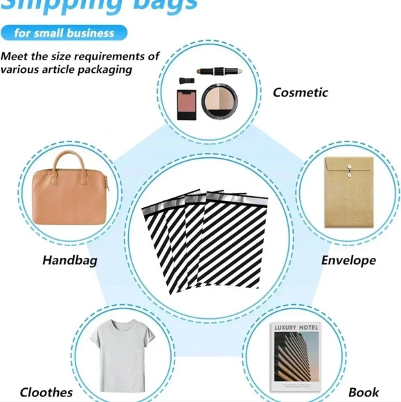 Thank You Poly Mailer 10x13 Inch 100 Pcs, Waterproof and Tear-Resistant Shipping - Picture 7 of 7